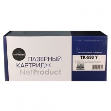 Картридж Kyocera FS-C5250DN/C2626MFP/ECOSYS P6026cdn (NetProduct) NEW TK-590Y, Y, 5K