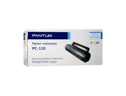 Картридж Pantum PC-110 черный для Pantum P1000/2000/P2050/5000/5005/6000/6005 (1500стр.)