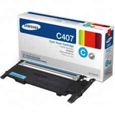 Картридж Samsung для CLP-320/320N/325/CLX-3185/3185N/FN(О) CLT-C407S/SEE,голубой