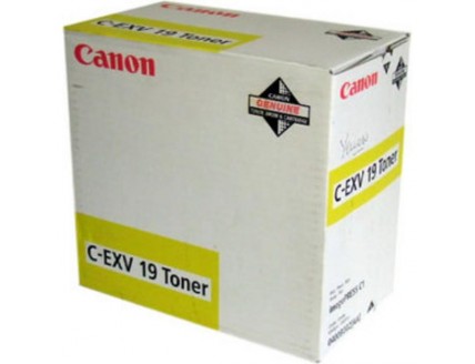 Тонер-картридж Canon image PRESS C1 Yellow 16000 стр. (o) C-EXV19