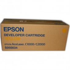 Тонер-картридж Epson Aculaser C1000/ C2000 Yellow 6000 стр. (o) S050034
