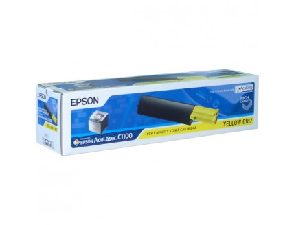 Тонер-картридж Epson Aculaser C1100/CX11 Yellow 4000 стр. (o) C13S050187