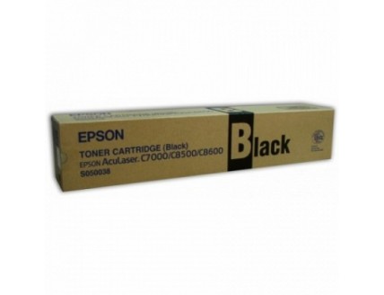 Тонер-картридж Epson Aculaser C8500/ C8600 Black 6000 стр. (o) S050038