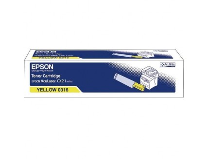 Тонер-картридж Epson Aculaser CX21 Yellow 5000 стр. (o) S050316