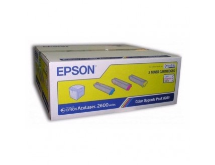 Тонер-картридж (комплект) Epson Aculaser C2600 CMY 3*2000стр. (o) C13S050289