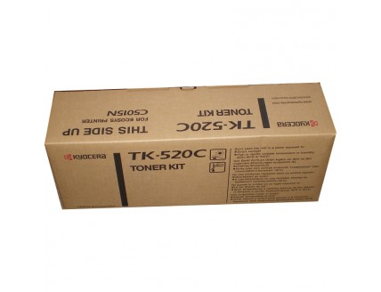Тонер-картридж Kyocera FS-C5015N type TK-520C Cyan 4000 стр. (o)