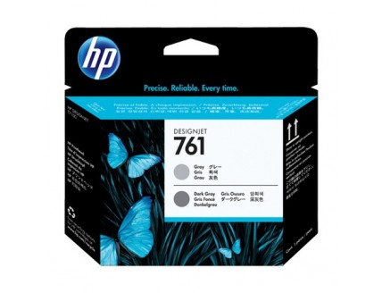 Картридж HP DJ CH647A №761 для DesignJet T7100/T7200 темно-серый/серый печатающая головка