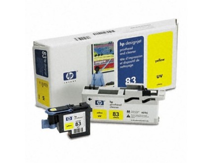 Печатающая головка HP DesignJet 5000/ DEJ5500 №83 Yellow (o) C4963A